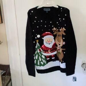 KAREN SCOTT Large Christmas Sweater